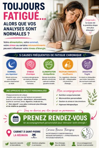 fatigue et micronutrition St Pierre 974