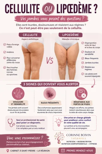 lipoedème ou cellulite 974 St Pierre