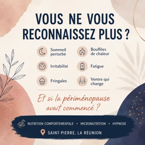 Périménopause : et si certains changements avaient enfin une explication ?, Saint-Pierre, Corinne BOIVIN