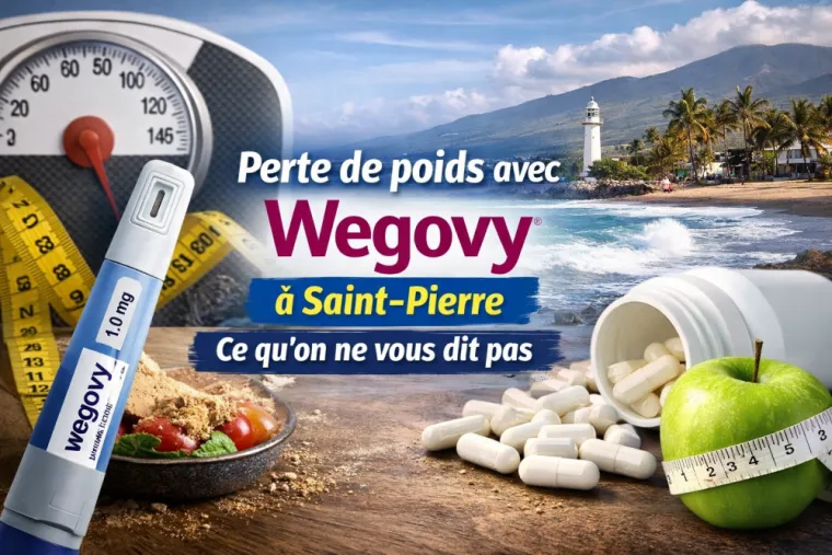 perte de poids avec wegovy St Pierre la Réunion